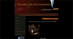 Desktop Screenshot of cigarsforaficionados.com